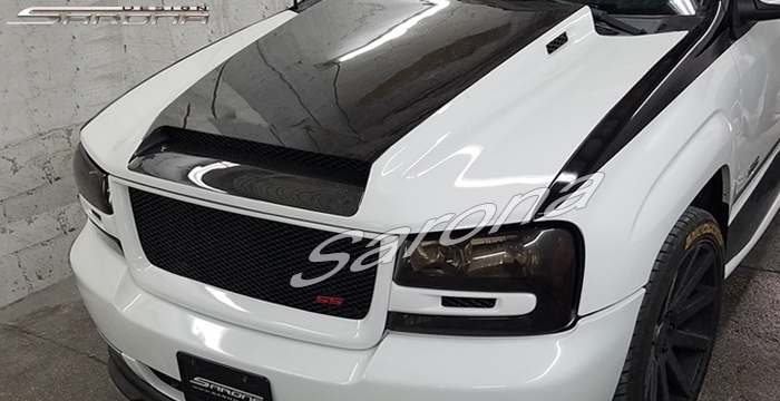 Custom Chevy Trailblazer  SUV/SAV/Crossover Hood (2002 - 2009) - $1190.00 (Part #CH-029-HD)